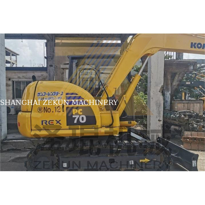 6.59TON Operating Weight 2022 Used Komatsu PC70-8 Excavator for Your Requirements