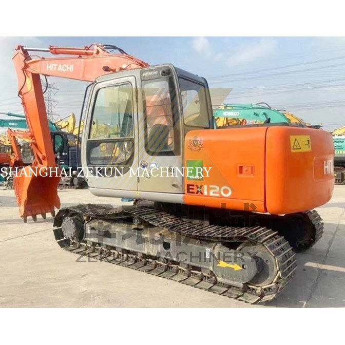 Secondhand Hitachi ZX120-5 ZX120-6 Mini Digger Excavator with 7420 Working Hours