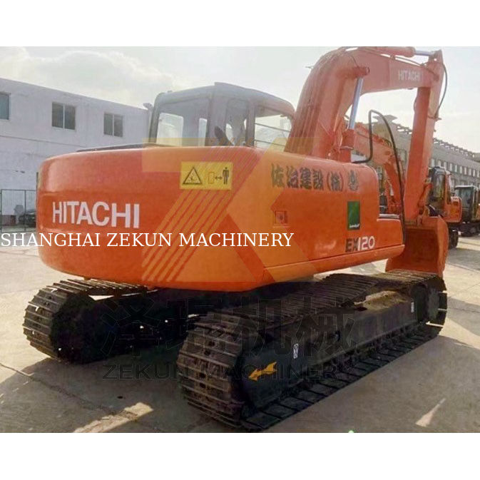 Secondhand Hitachi ZX120-5 ZX120-6 Mini Digger Excavator with 7420 Working Hours
