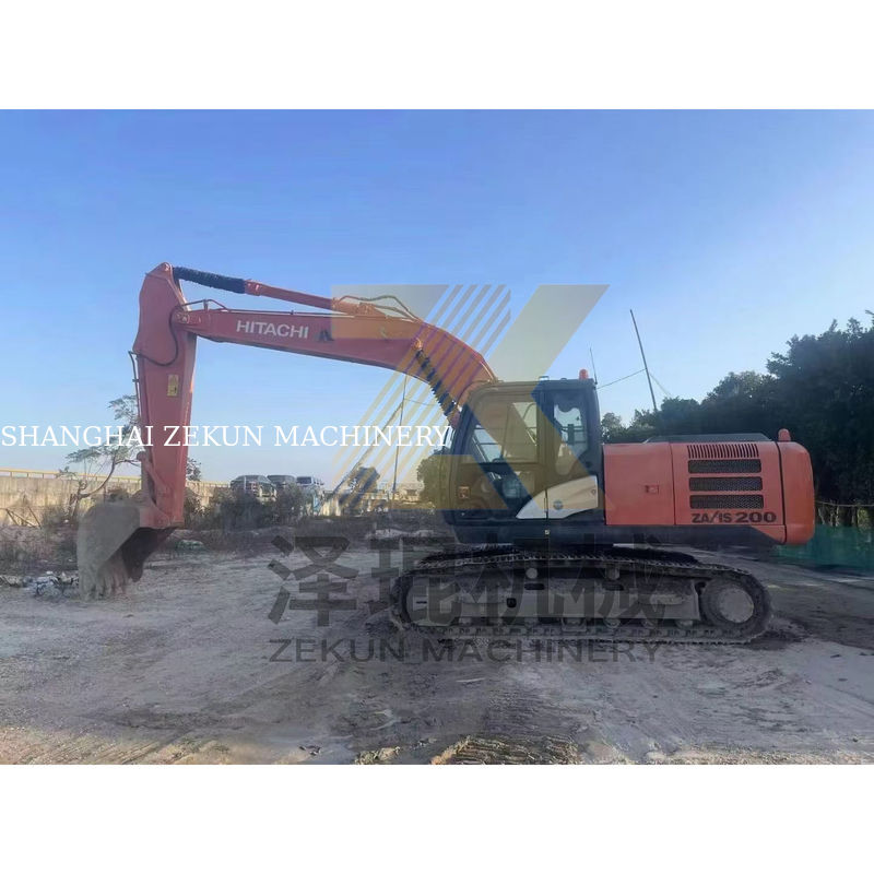 Hitachi ZX200-5G Used Excavator from Japan with 20 Ton Operating Weight and Cylinder