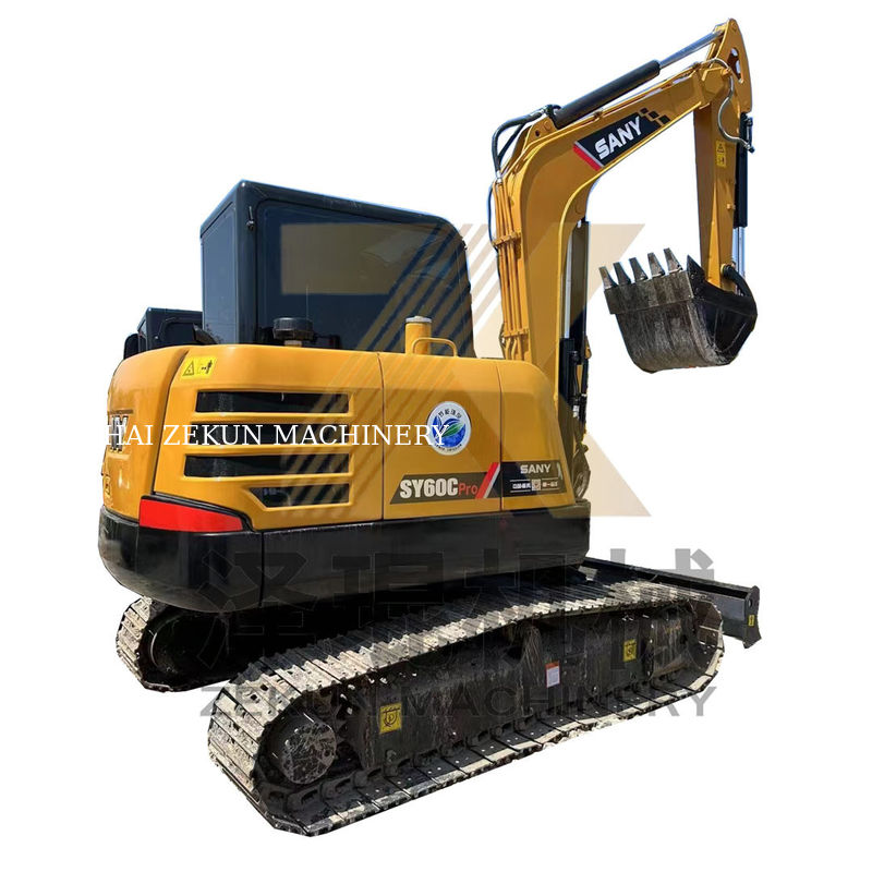 Other Used Sany Excavators in Shanghai 6000 KG Machine Weight and Hydraulic Cylinder