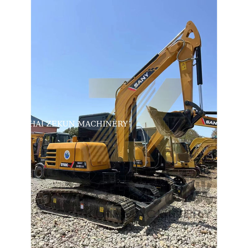 Other Used Sany Excavators in Shanghai 6000 KG Machine Weight and Hydraulic Cylinder