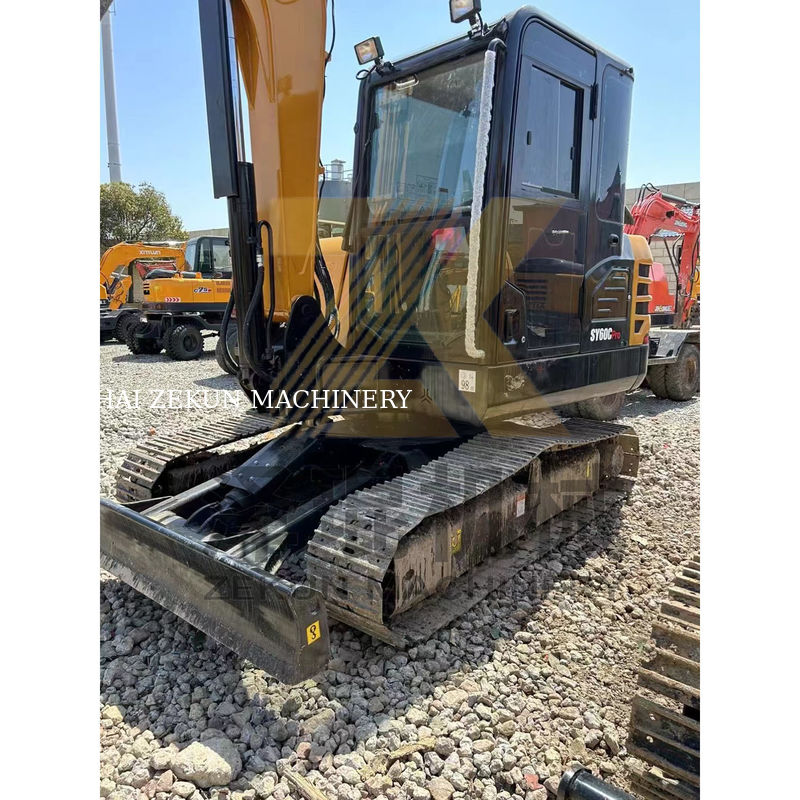 Other Used Sany Excavators in Shanghai 6000 KG Machine Weight and Hydraulic Cylinder