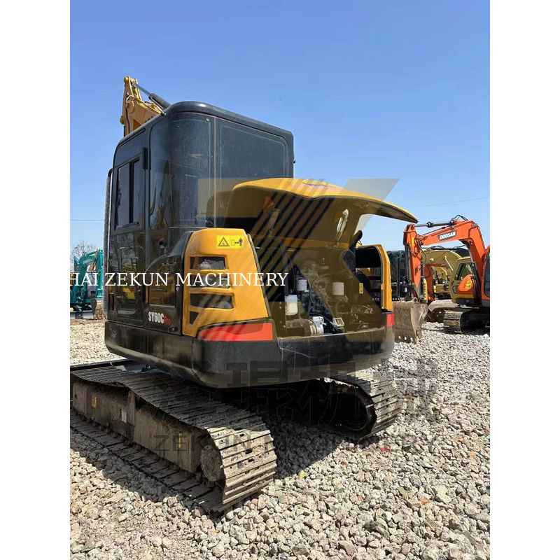 Other Used Sany Excavators in Shanghai 6000 KG Machine Weight and Hydraulic Cylinder