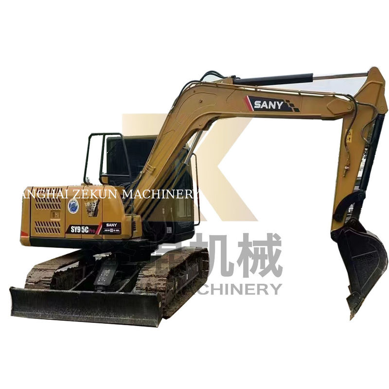 Used Mini Excavator SANY SY55C SY60C SY75C SY95C SY135C SY215C Pro with Kubota Engine