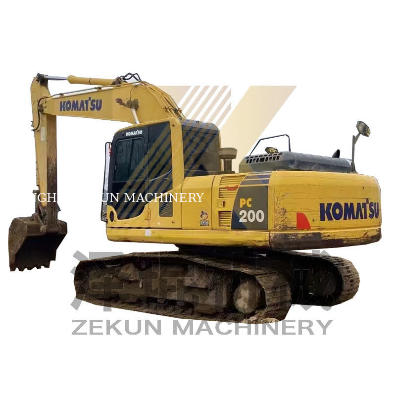 Second Hand PC200-7 Komatsu PC200-7 Crawler Digger in Shanghai PC-200-8M0 2019