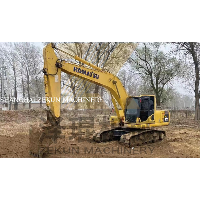 Second Hand PC200-7 Komatsu PC200-7 Crawler Digger in Shanghai PC-200-8M0 2019