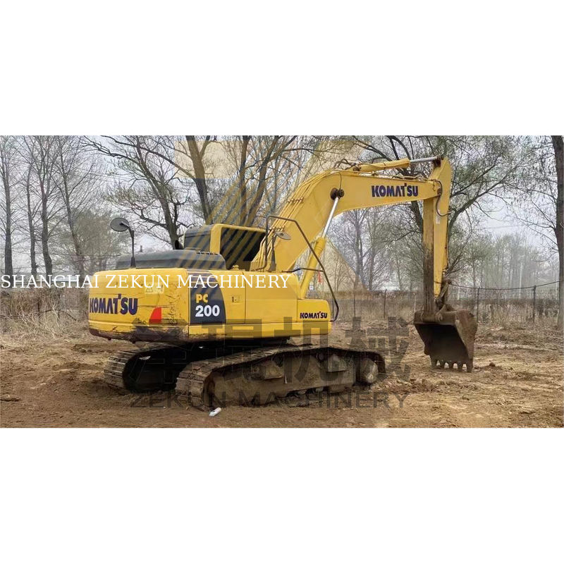 Second Hand PC200-7 Komatsu PC200-7 Crawler Digger in Shanghai PC-200-8M0 2019