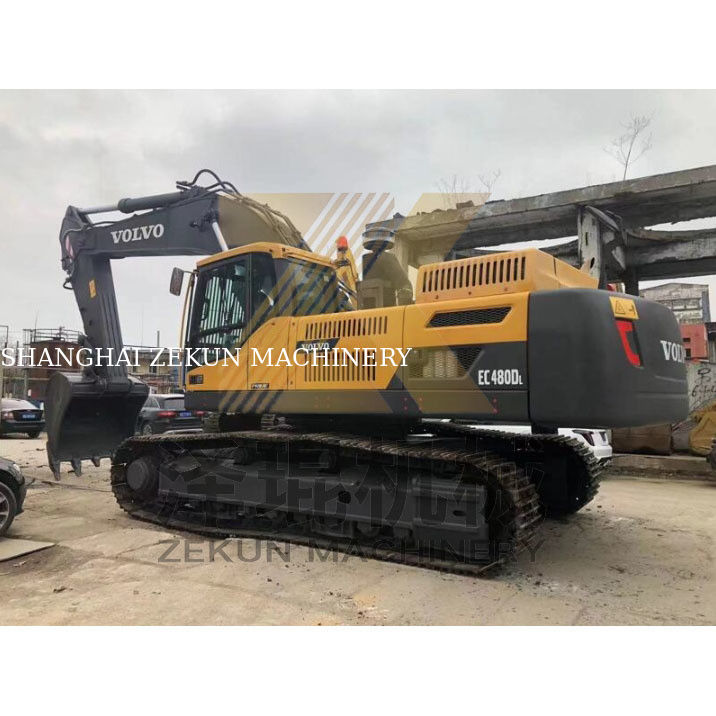 Used Volvo EC480 Excavator with 3.3 m3 Bucket Capacity and Other Hydraulic Valve