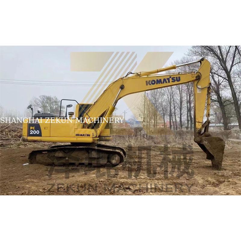 Second Hand PC200-7 Komatsu PC200-7 Crawler Digger in Shanghai PC-200-8M0 2019