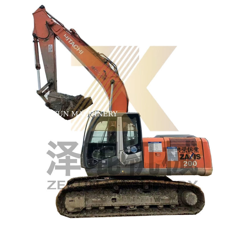Hitachi ZX200-3 Crawler Excavator with ISUZU Engine 6500 Working Hours in Shanghai