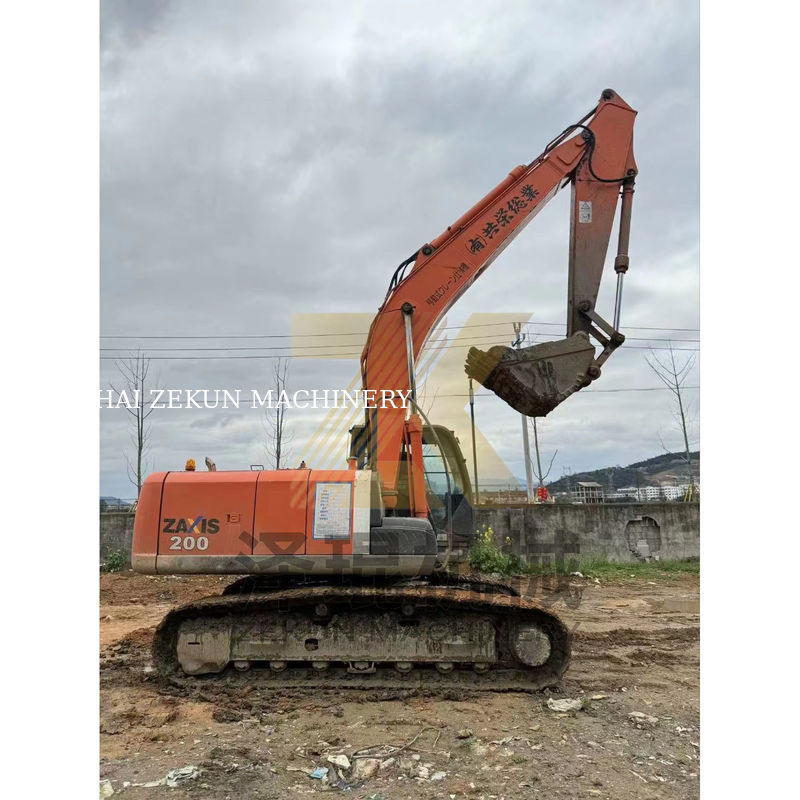 Hitachi ZX200-3 Crawler Excavator with ISUZU Engine 6500 Working Hours in Shanghai