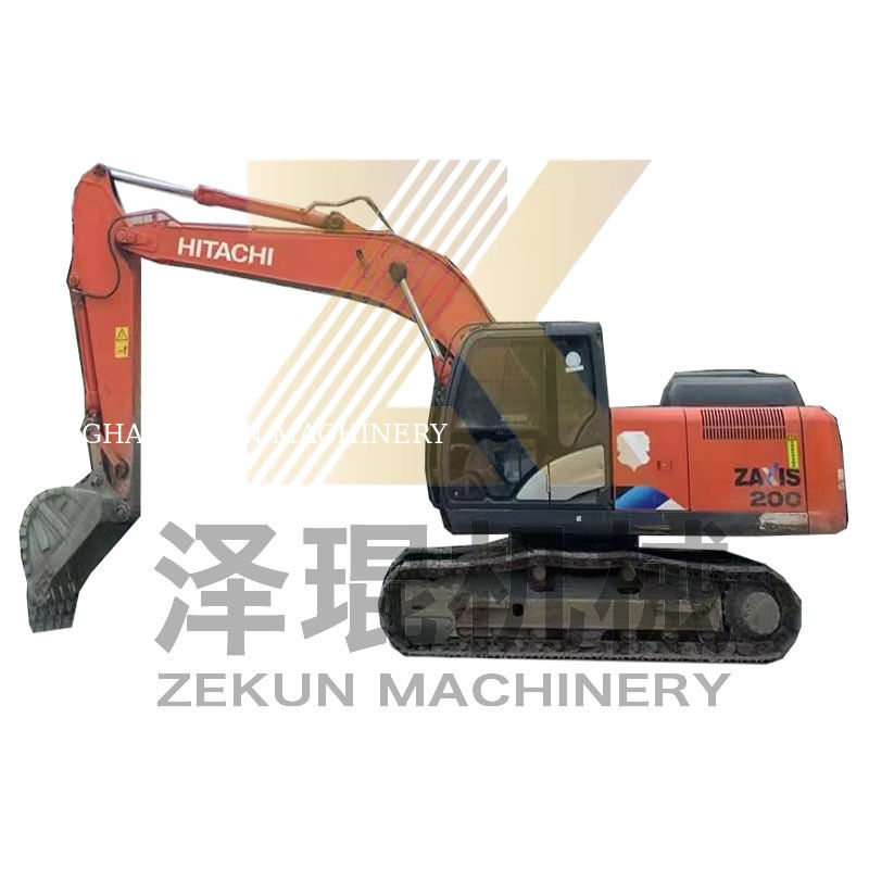 Used Hitachi ZX200-3 ZX200-5 SH200-5 CX210B Second-Hand Excavator in Good Condition