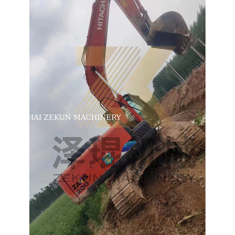 4475 Working Hours Used Hitachi ZX200 ZX200-3 ZX200-6 Crawler Excavator for Construction