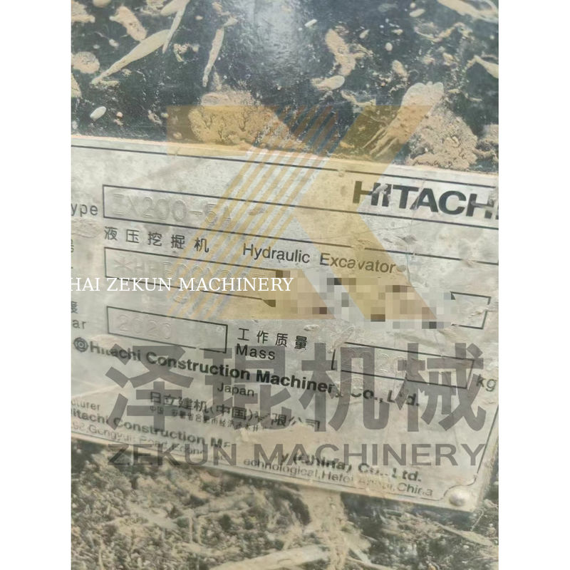 4475 Working Hours Used Hitachi ZX200 ZX200-3 ZX200-6 Crawler Excavator for Construction