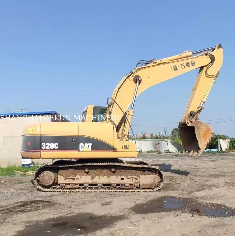 Fully Hydraulic System Used CAT320C Excavator High Digging Power for Your Business
