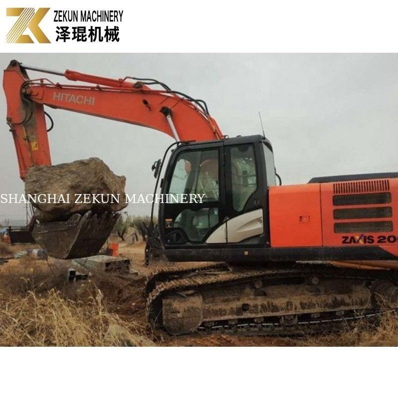 20 Ton Excavator Hitachi Zaxis 200 Used for Digging Projects Machine Weight 19800 KG