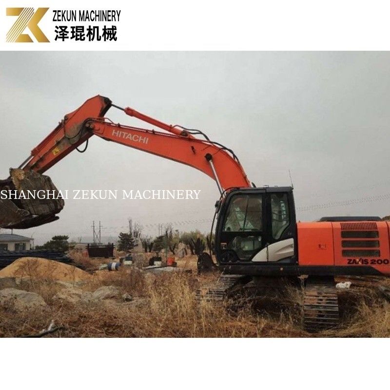 20 Ton Excavator Hitachi Zaxis 200 Used for Digging Projects Machine Weight 19800 KG