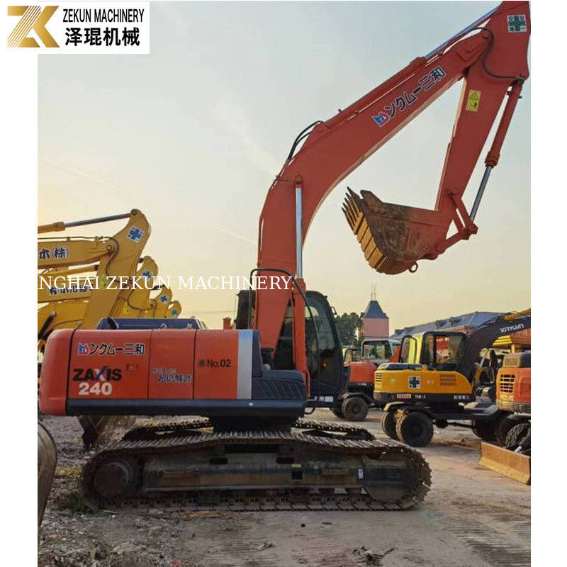 Used Hitachi ZX240 Excavator 24 Ton Japan Original 2011 Year 2001-4000 Working Hours
