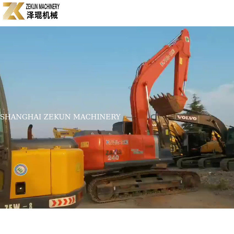 Used Hitachi ZX240 Excavator 24 Ton Japan Original 2011 Year 2001-4000 Working Hours