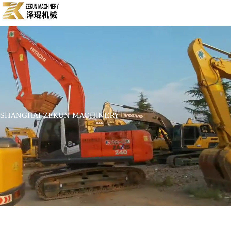 Used Hitachi ZX240 Excavator 24 Ton Japan Original 2011 Year 2001-4000 Working Hours