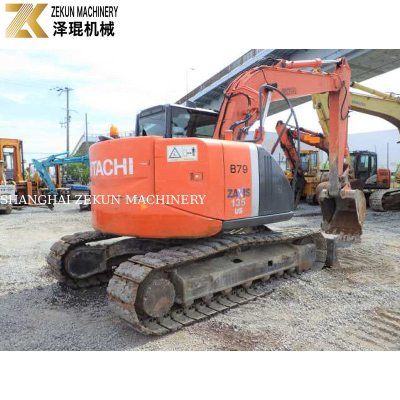 Original Japan Hitachi ZX135US Excavator with Original Hydraulic Pump and Crawler