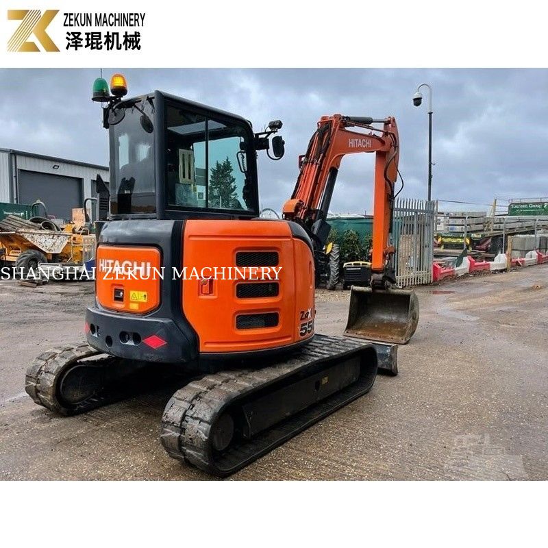 Used Hitachi ZX55U Mini Excavator | Japan Original | Crawler-Type