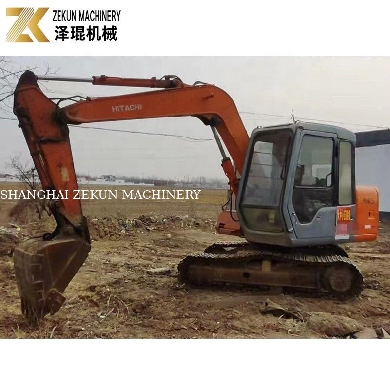 Manual Excavator Hitachi ZX60 Crawler Excavator 0.22m3 Bucket Capacity 2013 Year