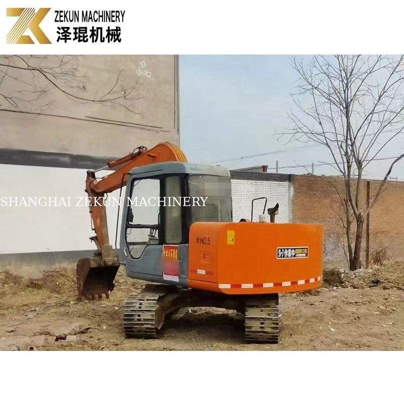 Manual Excavator Hitachi ZX60 Crawler Excavator 0.22m3 Bucket Capacity 2013 Year