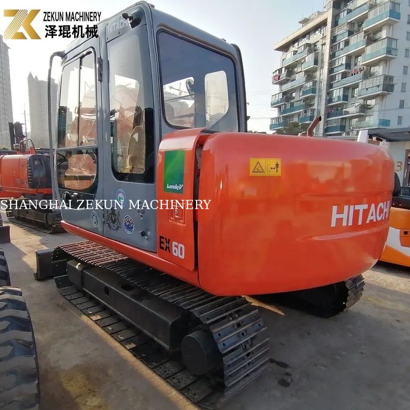 Hitachi EX60 Crawler Excavator with Nissan Engine Used in Japan Market Original 2018