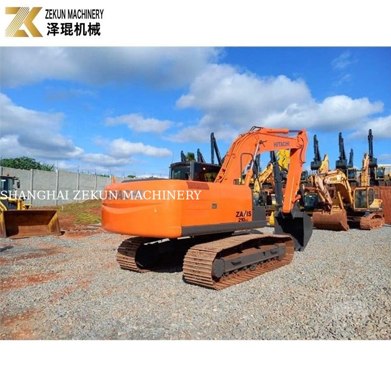 Used Hitachi ZX210 Excavator ZX210LC ZX210LC-3 with Original Japanese Engine at Hot