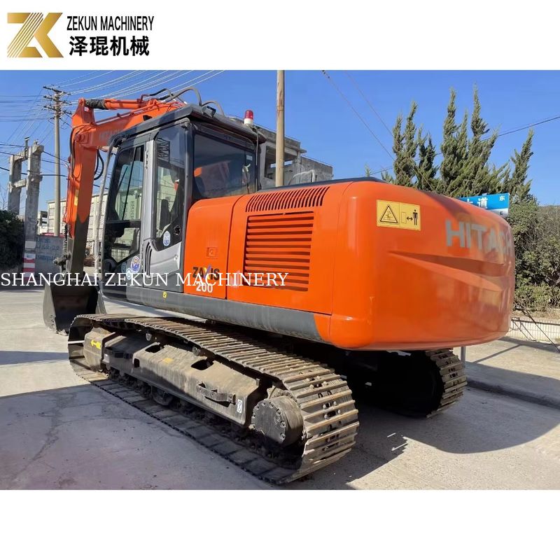 Low Working Hours Hitachi EX 200 Excavator with Hydraulic Pump Other Hydraulic Valve