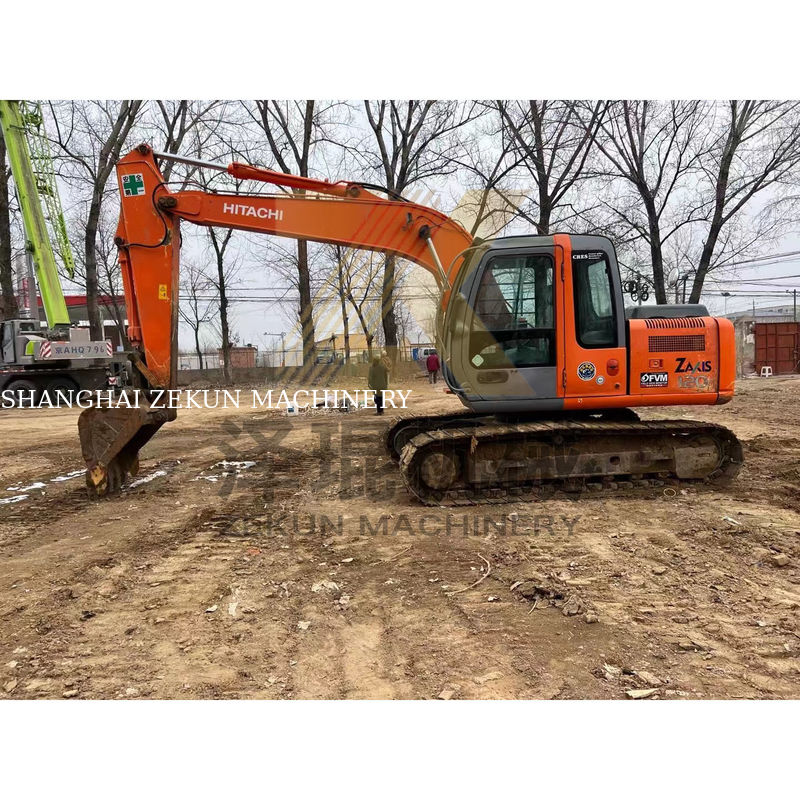 4001-6000 Working Hours Hitachi ZX120-6 Second Hand Mini Excavator with ISUZU Engine