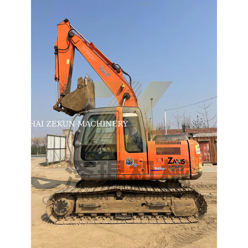 Used Hitachi ZX120-6 Mini Excavator in 12 Ton Operating Weight 4001-6000 Working Hours
