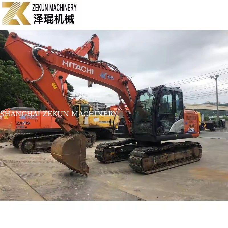 Hitachi ZX120-6 Excavator with Original Hydraulic Pump and Operating Weight 12ton