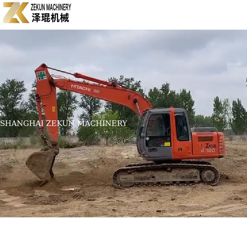 2012 Hitachi 120-2 Excavator Original Parts and Rubber Track for Digging