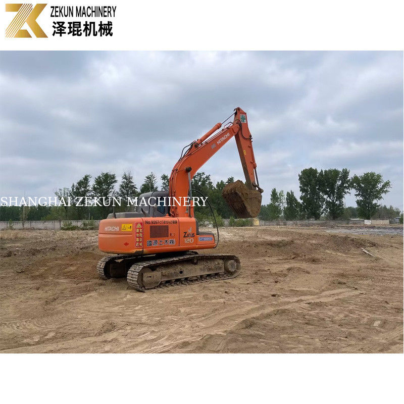 2012 Hitachi 120-2 Excavator Original Parts and Rubber Track for Digging