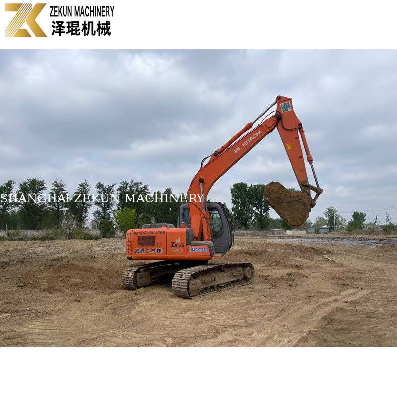 2012 Hitachi 120-2 Excavator Original Parts and Rubber Track for Digging