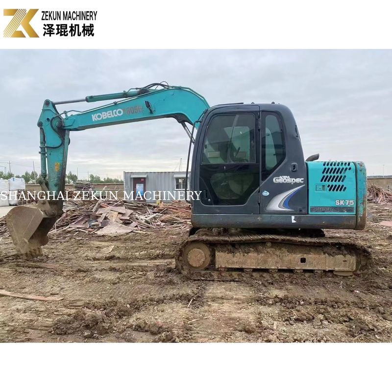 2017 Used Kobelco SK75-8 7.5 Ton Japanese Excavator Original Design