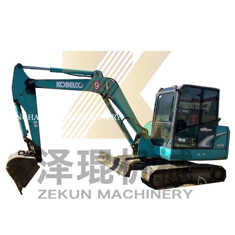 Good Condition Used Kobelco SK60-3/5/8/10 Mini Excavator 6 Ton with 35.5KW Power