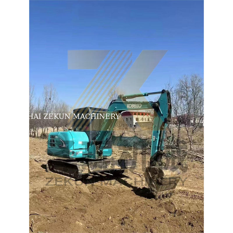 Good Condition Used Kobelco SK60-3/5/8/10 Mini Excavator 6 Ton with 35.5KW Power