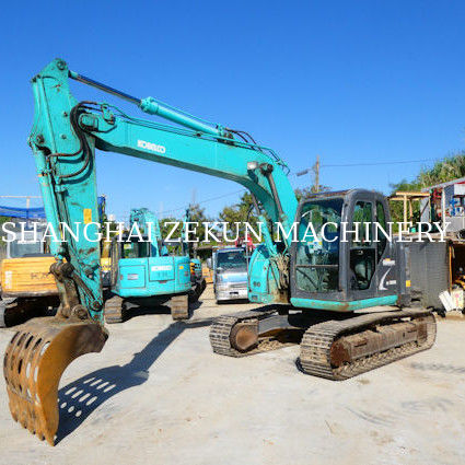 Japan Kobeclo Excavator SK125SR Used Crawler Excavator 13 JP with 0.45 Bucket Capacity