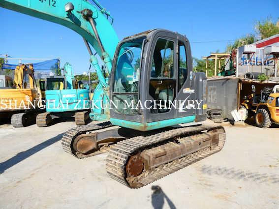 Japan Kobeclo Excavator SK125SR Used Crawler Excavator 13 JP with 0.45 Bucket Capacity