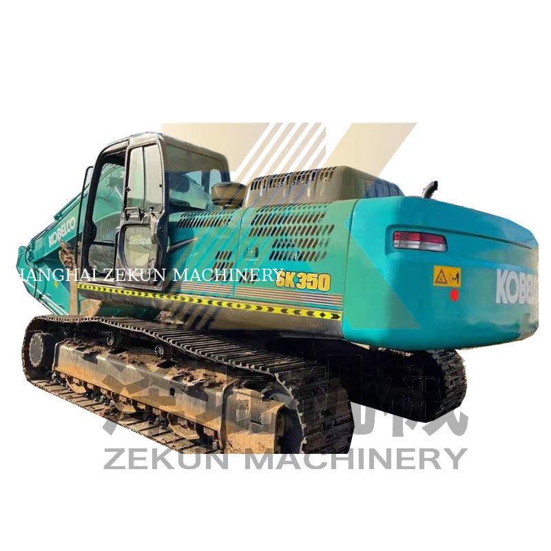 Top- Used Kobelco SK350-8 ZX360-3 Excavator with HINO Engine 35000 KG Machine Weight