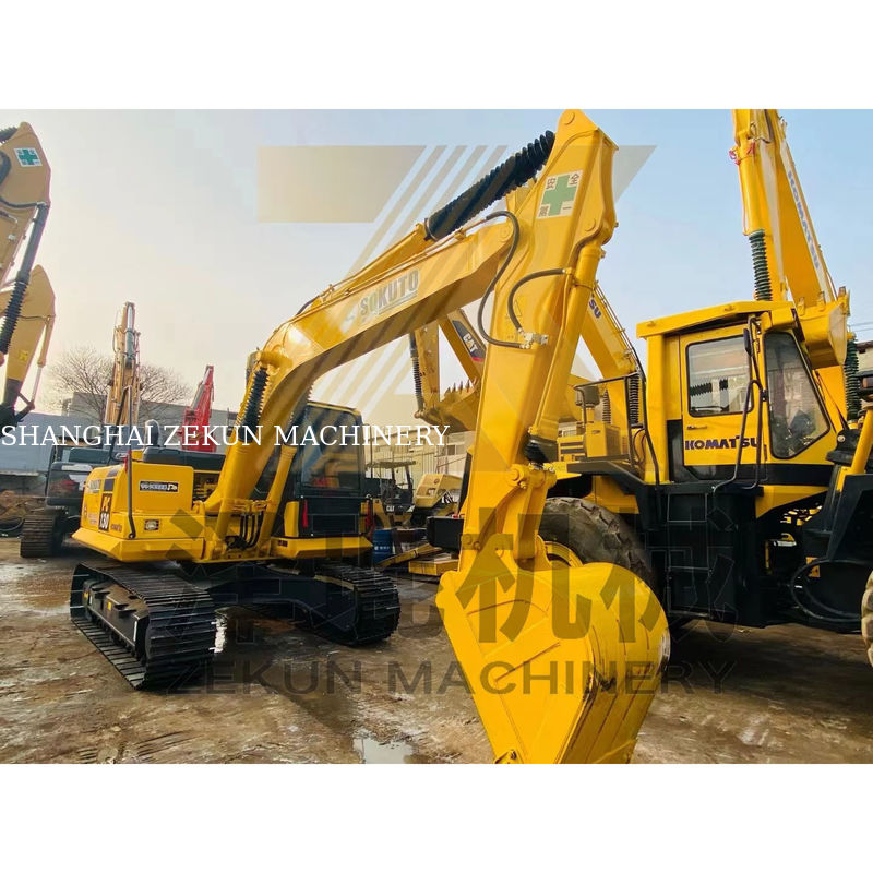 Secondhand 13 Ton Excavator Komatsu PC130-7 Digger in Shanghai Hydraulic Valve Other