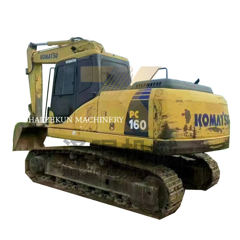 Komatsu PC160 16 Ton Excavator Original Used Machine with Low Working Hours in Japan
