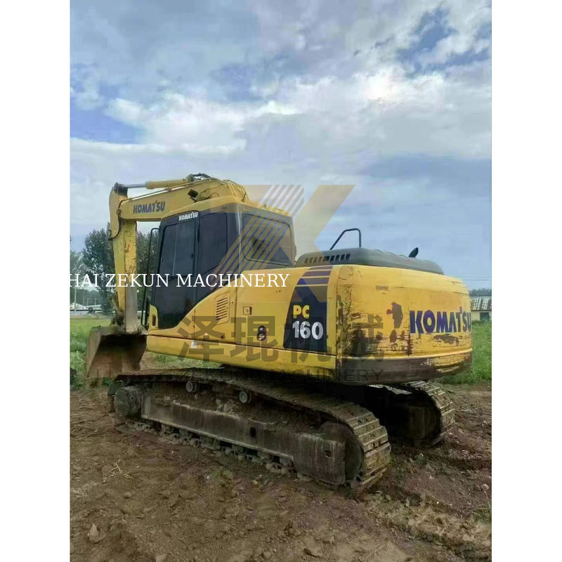 Komatsu PC160 16 Ton Excavator Original Used Machine with Low Working Hours in Japan