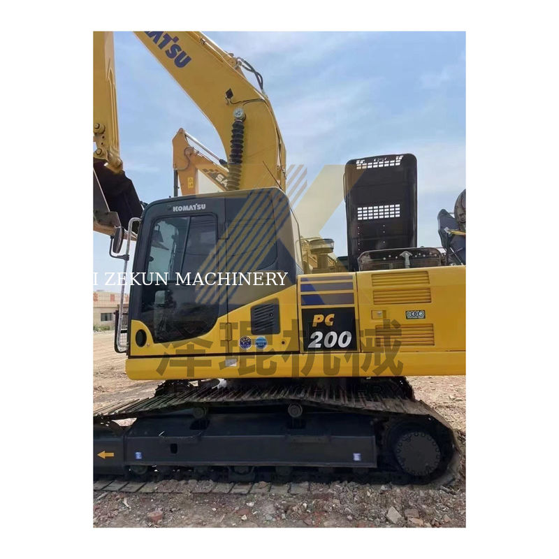 Used Komatsu PC200-8 PC200 Excavator Earth Moving Machine with 0.8m3 Bucket Capacity