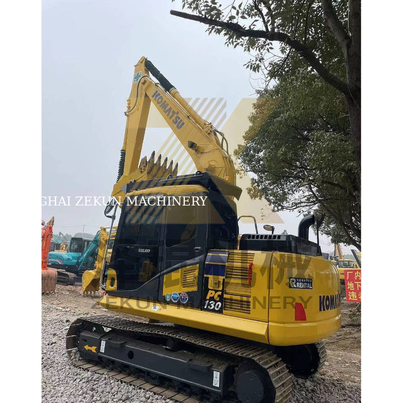 2020 Used Komatsu PC130-7 Hydraulic Excavator 13 Ton Mini Excavator 0.53M³ Bucket Capacity