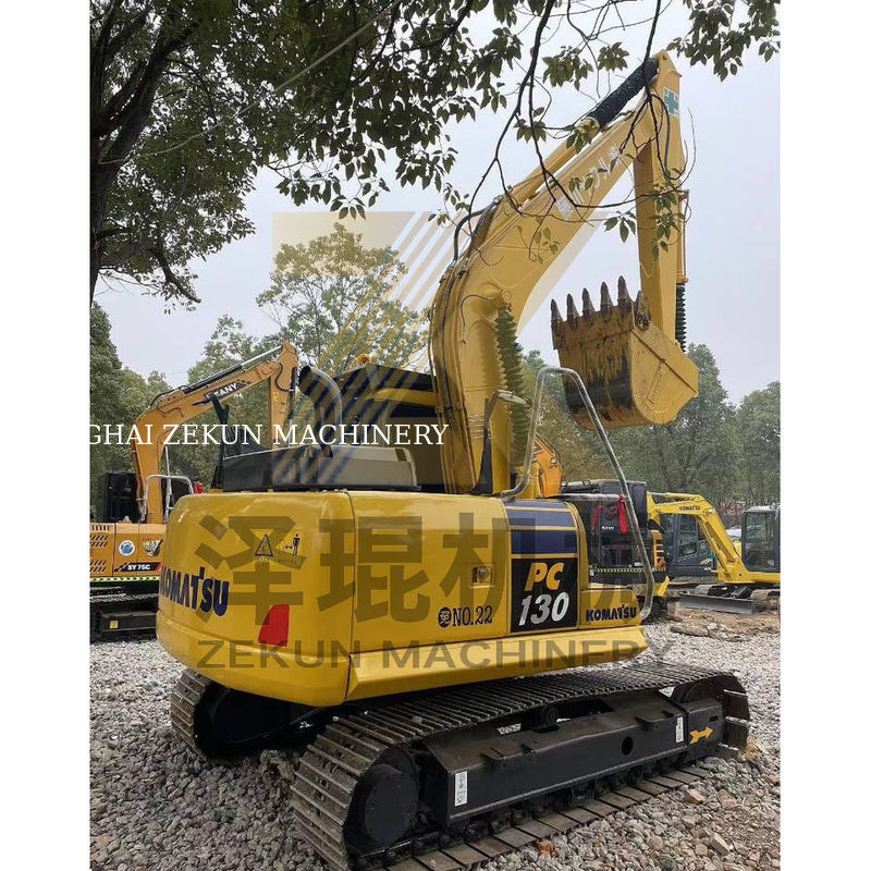 2020 Used Komatsu PC130-7 Hydraulic Excavator 13 Ton Mini Excavator 0.53M³ Bucket Capacity